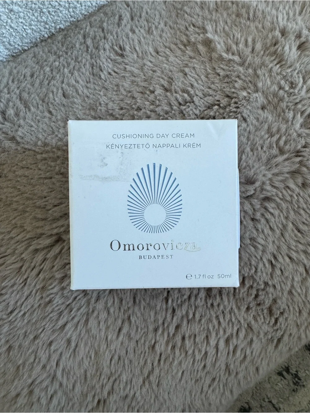 NIB Omorovicza Cushioning Day Cream 50ml 1.7oz Luxury Moisturizer $250